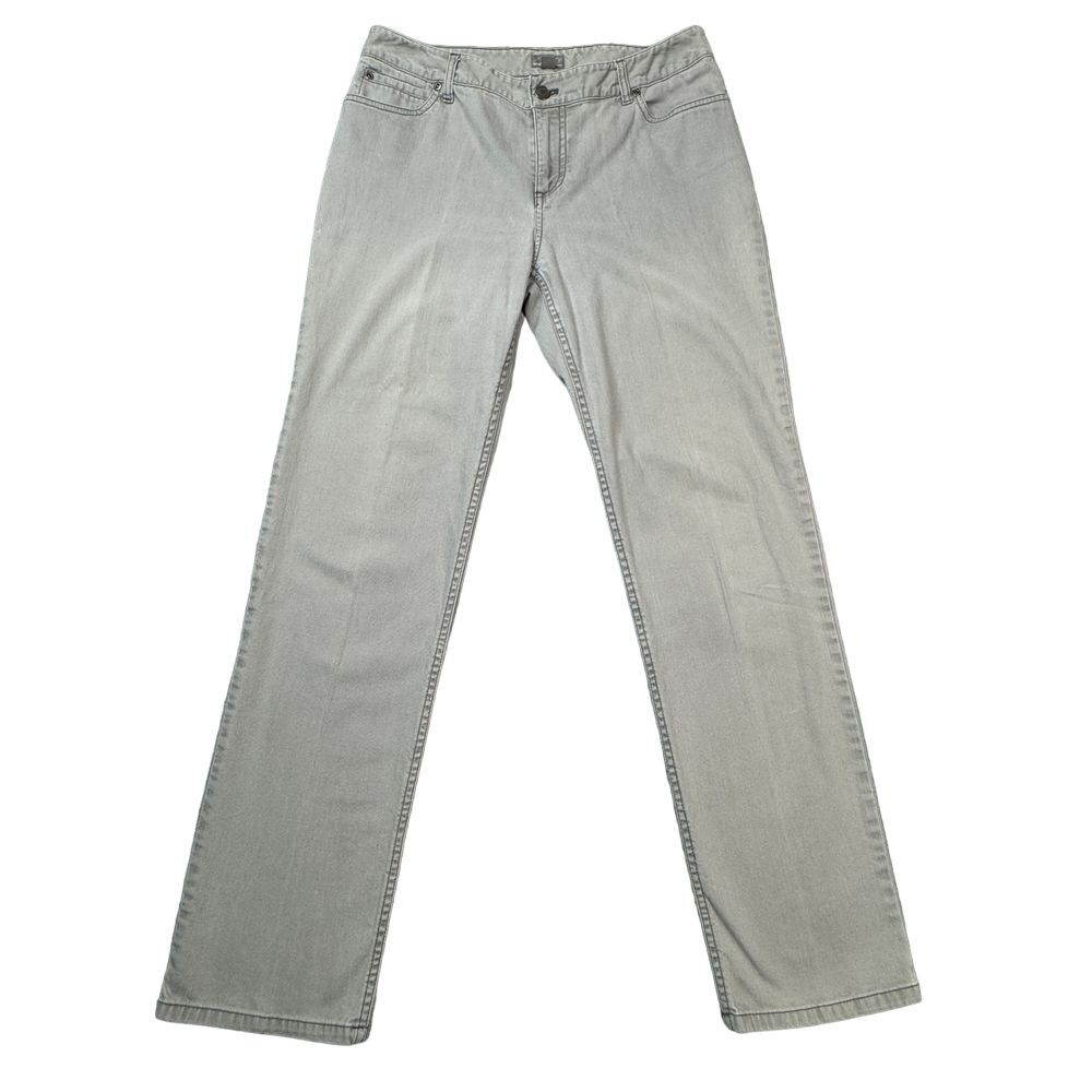 J. Jill Gray Straight Leg Jeans